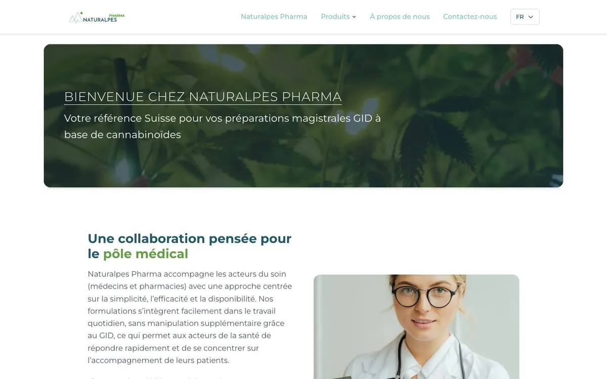 Site Naturalpes Pharma